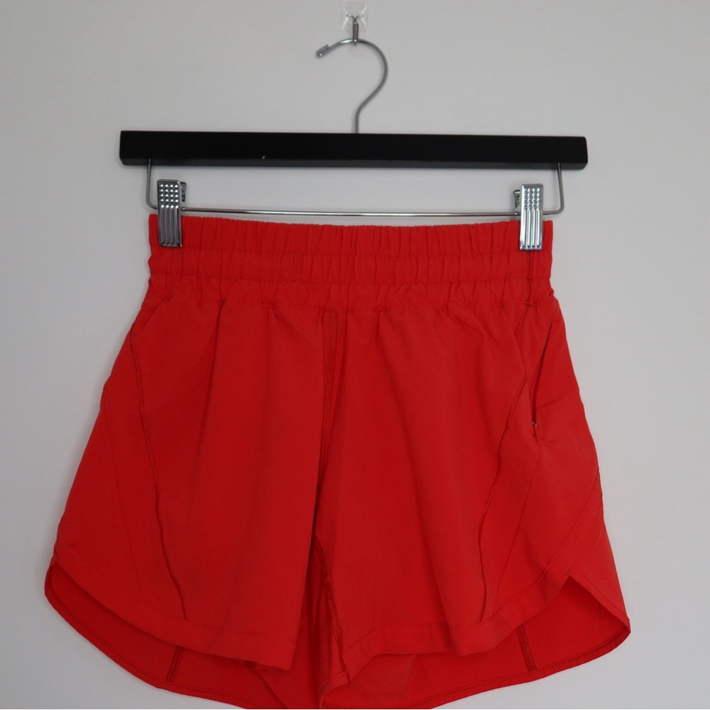 lululemon athletica Red Athletic Shorts